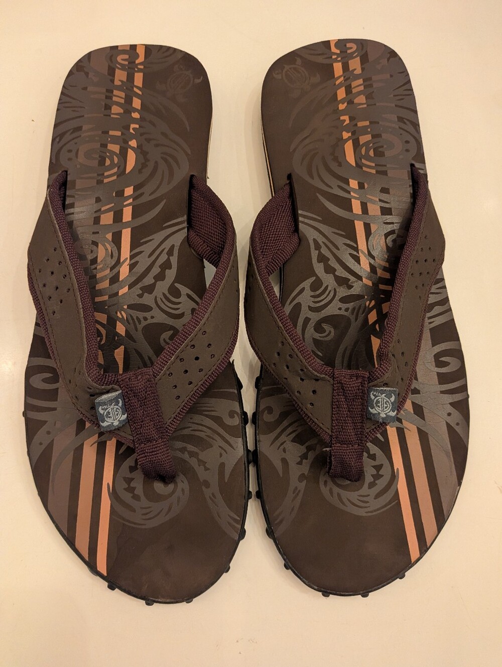 KC Hawaii Men's Flip Flops Like New
